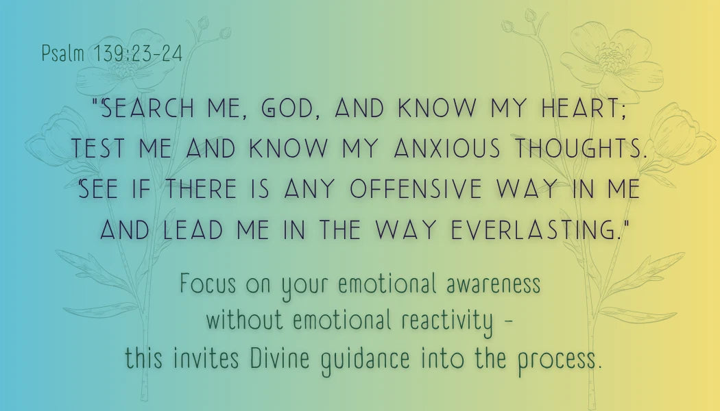 Week 4 spiritual grounding card