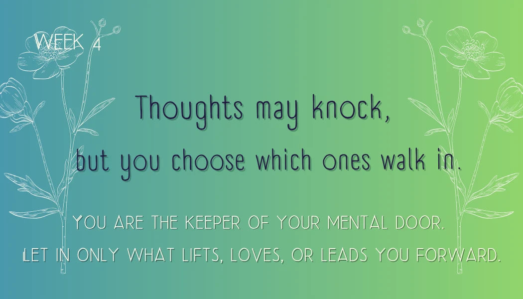 Week 4 psychological directive card